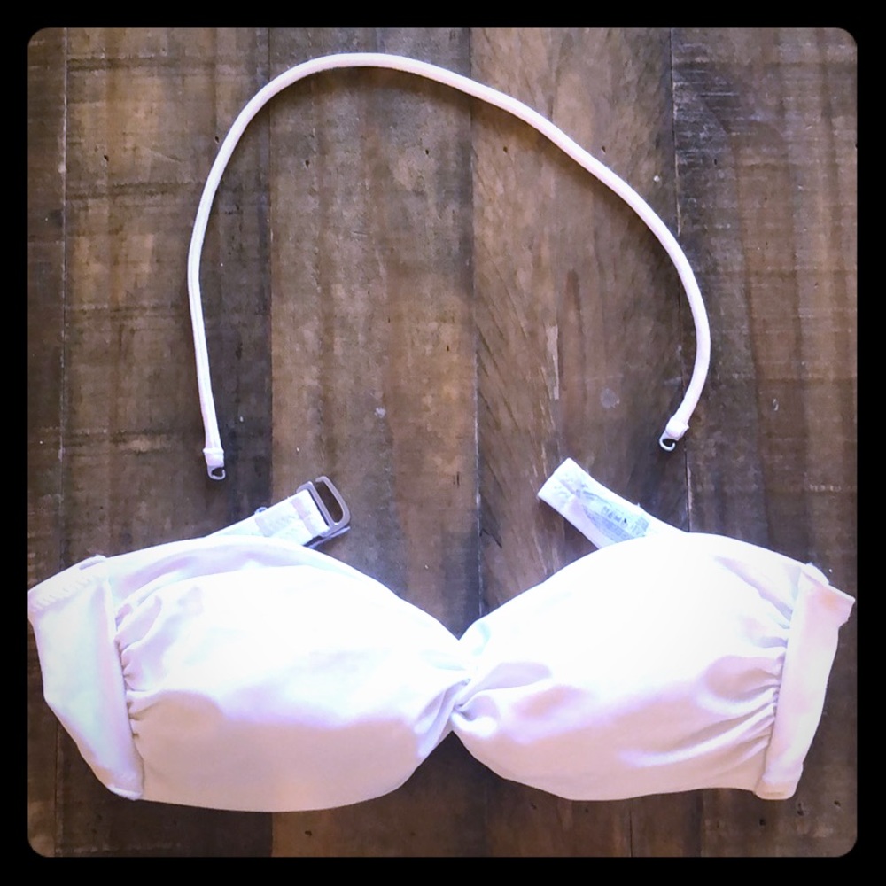 White VS Bikini Tube Top